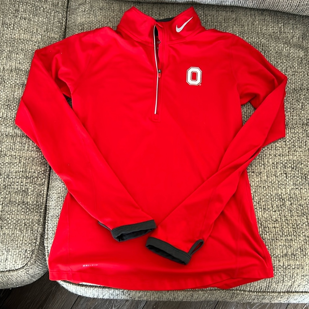 Women’s Small Ohio State Nike Dri-fit Quarter Zip